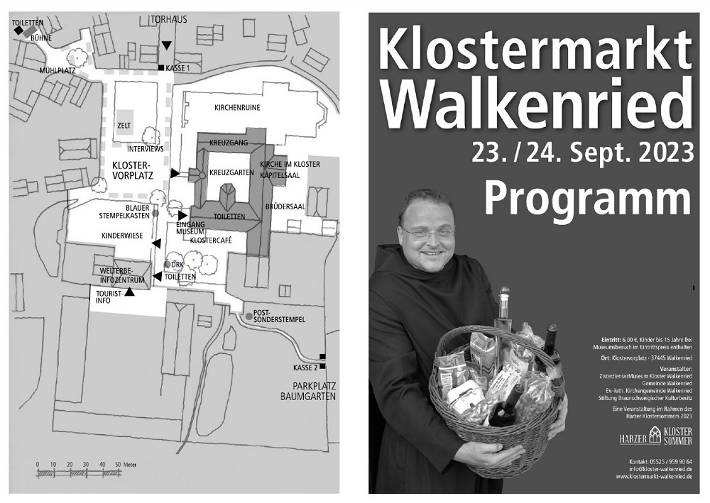 Programm Klostermarkt 2023 - Deckblatt